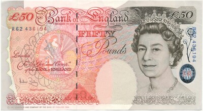50 фунтов 2006 года Великобритания