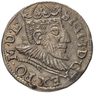 3 гроша 1592 года Польша