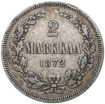 2 марки 1872 года Русская Финляндия