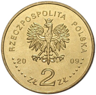 2 злотых 2009 года Польша «История польской кавалерии — Гусар 17 века»