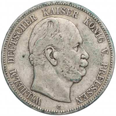 5 марок 1876 года Германия (Пруссия)