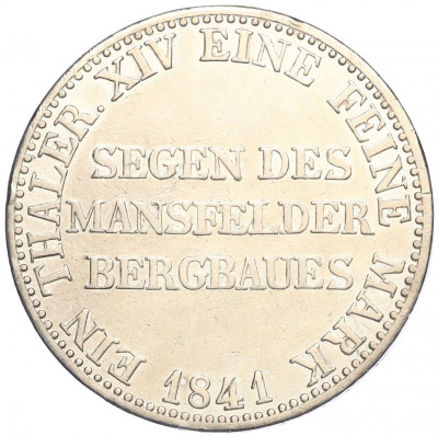 1 талер 1841 года Пруссия