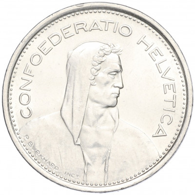 5 франков 1969 года B Швейцария
