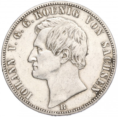 1 талер 1870 года Саксония