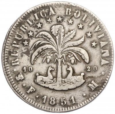 8 суэльдо 1851 года Боливия