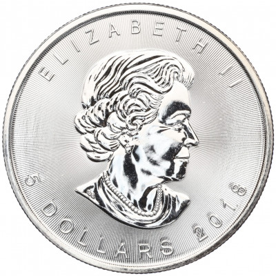 5 долларов 2018 года Канада «Кленовый лист»