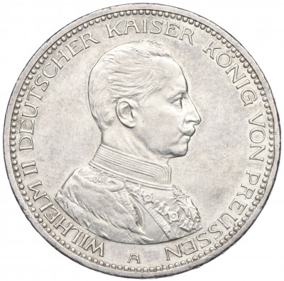 5 марок 1913 года Германия (Пруссия) «25 лет правлению Вильгельма II»