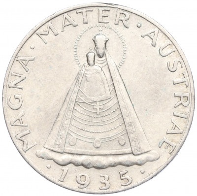 5 шиллингов 1935 года Австрия