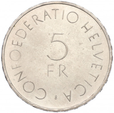 5 франков 1963 года Швейцария «100 лет Красному Кресту»