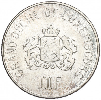 100 франков 1963 года Люксембург