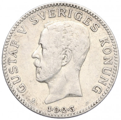 1 крона 1923 года Швеция