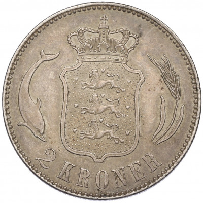 2 кроны 1915 года Дания