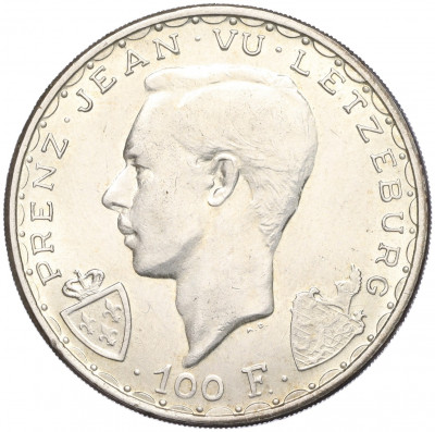 100 франков 1946 года Люксембург 