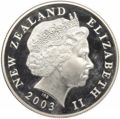 1 доллар 2003 года Новая Зеландия «Властелин колец - Коронация Арагорна»