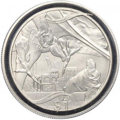 1 доллар 2003 года Новая Зеландия «Властелин колец - Фродо и Назгул»