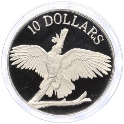 10 долларов 1990 года Австралия «Какаду»