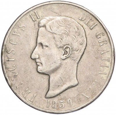 120 грано 1859 года Королевство Двух Сицилий