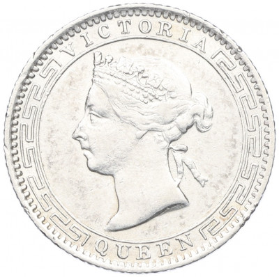 25 центов 1899 года Британский Цейлон