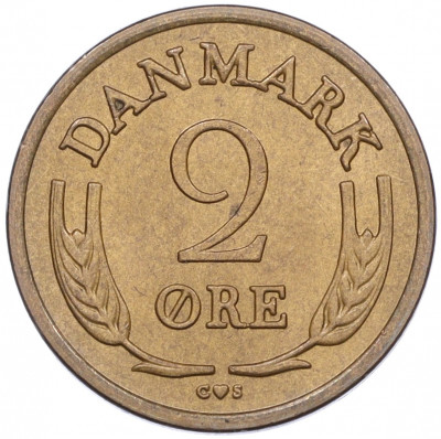 2 эре 1960 года Дания
