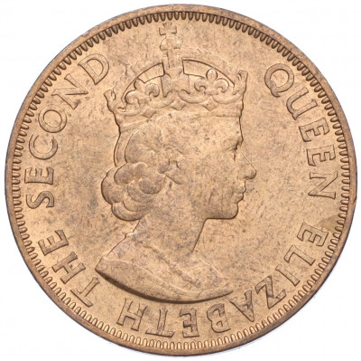 5 центов 1964 года Сейшелы