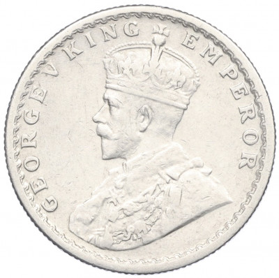 1/2 рупии 1934 года Британская Индия