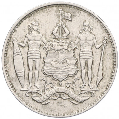1 цент 1904 года Британское Северное Борнео