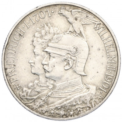 2 марки 1901 года Германия (Пруссия) «200-летие Пруссии»