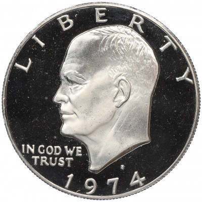 1 доллар 1974 года S США «Эйзенхауэр»