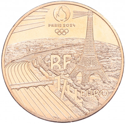 1/4 евро 2023 года Франция «XXXIII летние Олимпийские игры в Париже 2024 года — Гольф»