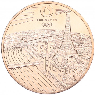 1/4 евро 2021 года Франция «XXXIII летние Олимпийские игры 2024 в Париже — Плавание»