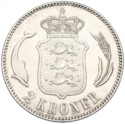 2 кроны 1915 года Дания
