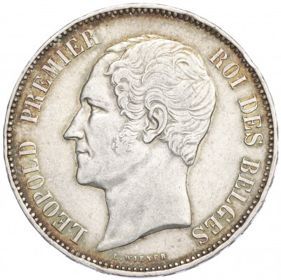 5 франков 1865 года Бельгия