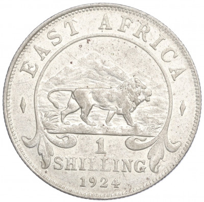 1 шиллинг 1924 года Британская Восточная Африка