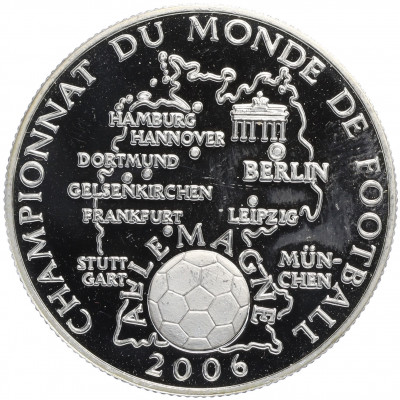 10 франков 2006 года Конго (ДРК) 