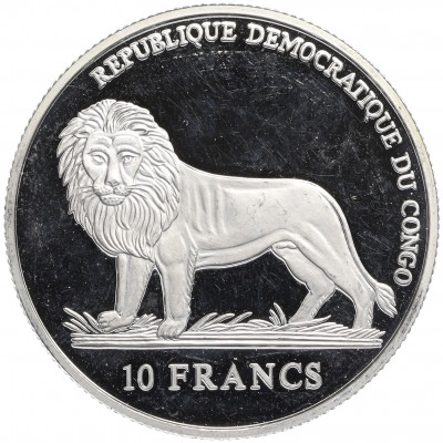 10 франков 2006 года Конго (ДРК) 
