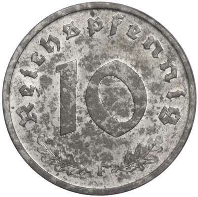 10 рехйспфеннигов 1947 года F Германия