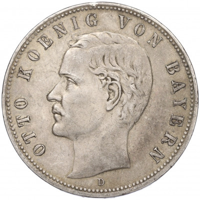 5 марок 1908 года Германия (Бавария)