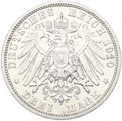 3 марки 1910 года Германия (Гессен)