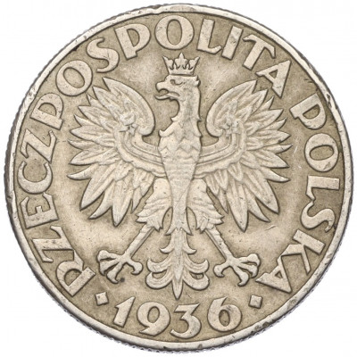 5 злотых 1936 года Польша 