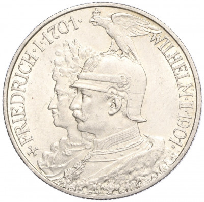 2 марки 1901 года Германия (Пруссия) «200 лет Пруссии»