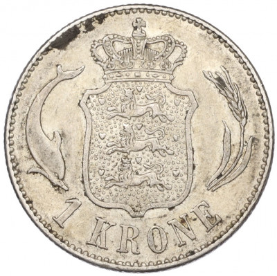 1 крона 1915 года Дания