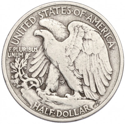 1/2 доллара (50 центов) 1939 года США