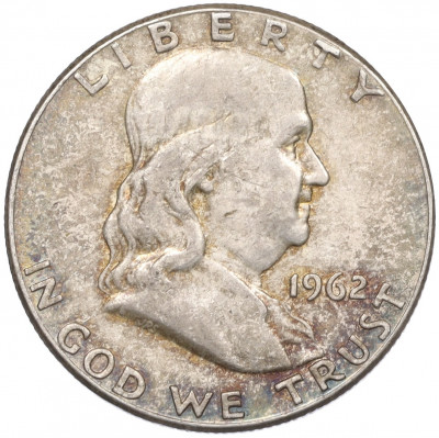 1/2 доллара (50 центов) 1962 года США