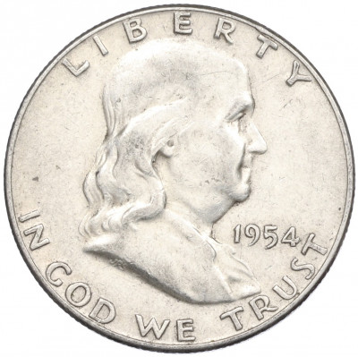 1/2 доллара (50 центов) 1954 года США