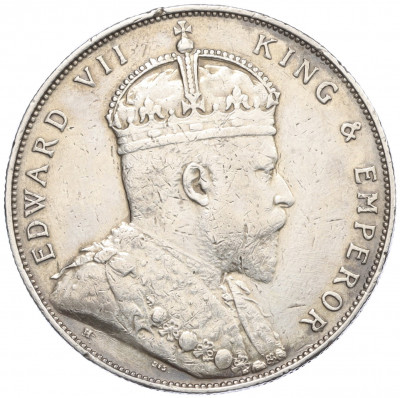 1 доллар 1907 года Стрейтс Сетлментс