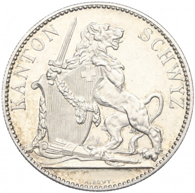 5 франков 1867 года Швейцария 