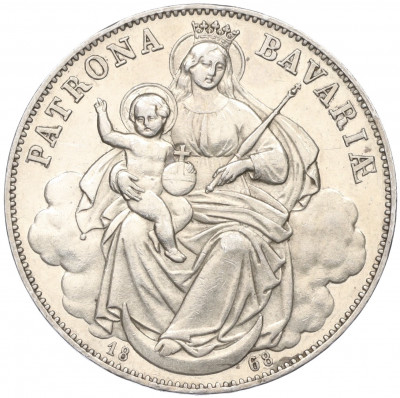 1 талер 1868 года Бавария