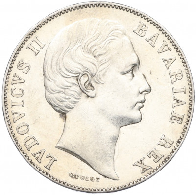1 талер 1868 года Бавария