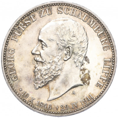 3 марки 1911 года Германия (Шаумбург-Липпе)