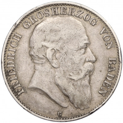 5 марок 1903 года Германия (Баден)